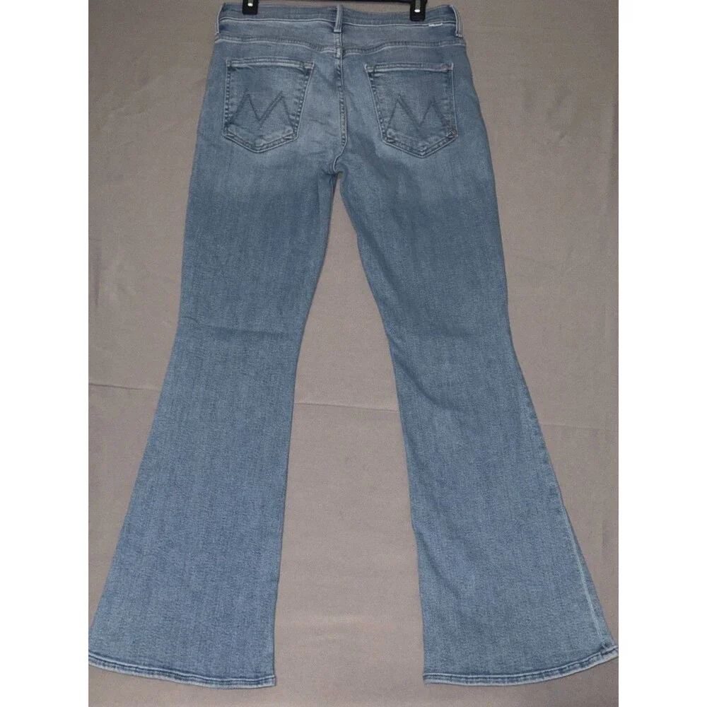 Mother Weekender Blessing in Disguise High Rise Flare Button Fly Size 30 Jeans